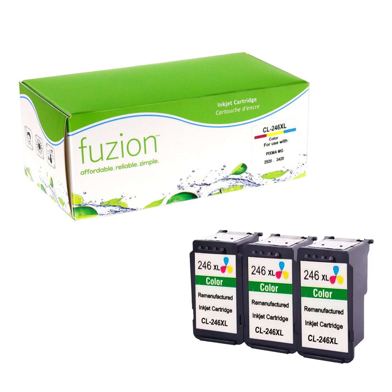 Canon CL246XL Remanufactured Infinite Ink Kit