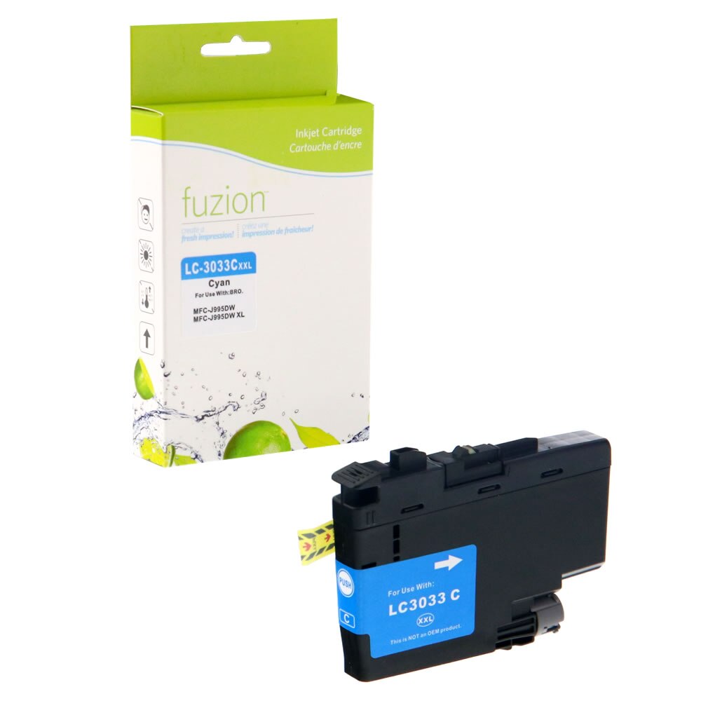 Brother LC3033C Compatible Ink CartridgeTank 
