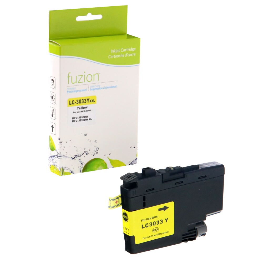 Brother LC3033Y Compatible Ink CartridgeTank 