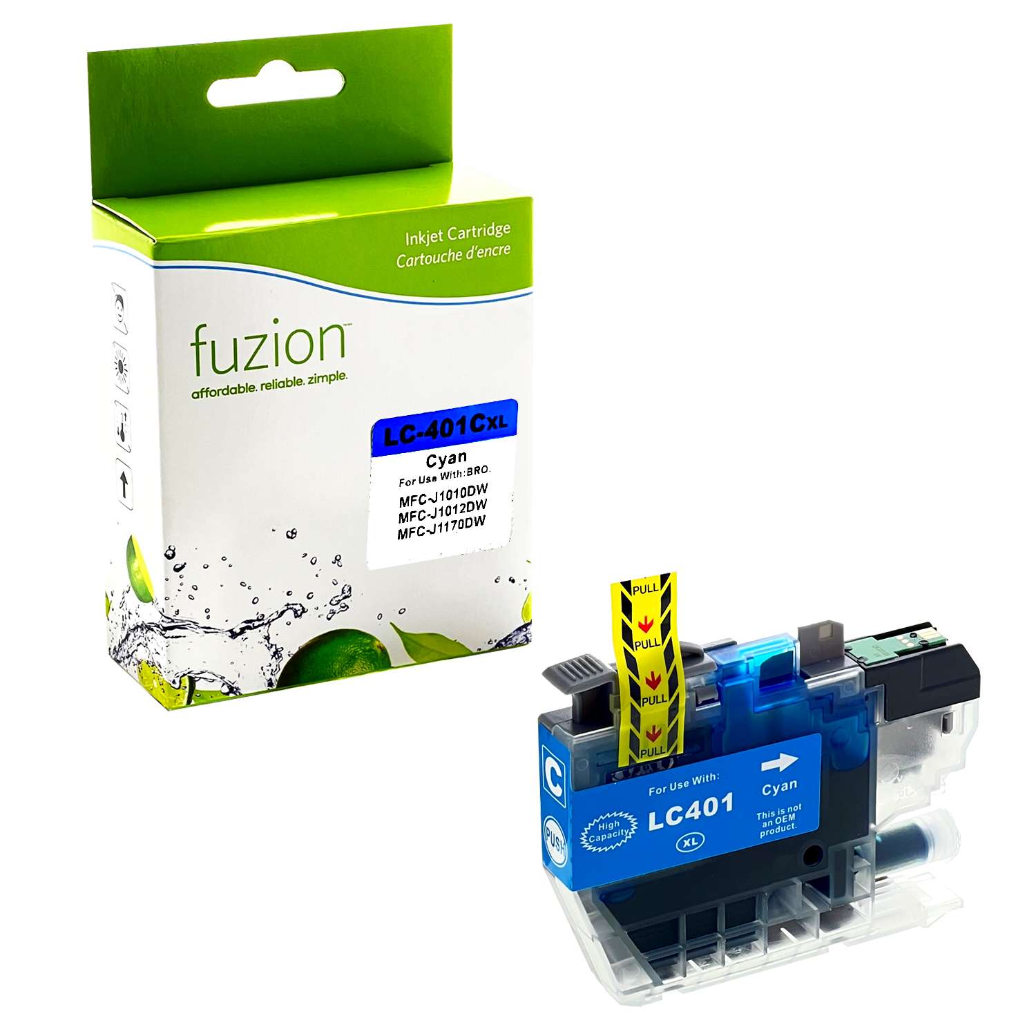 Brother LC401XLCS Compatible Ink Cartridge