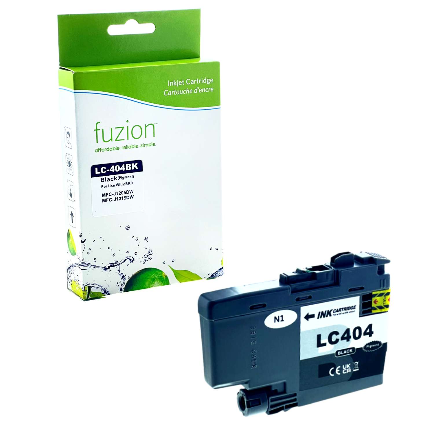 Brother LC404BKS Compatible Ink Cartridge