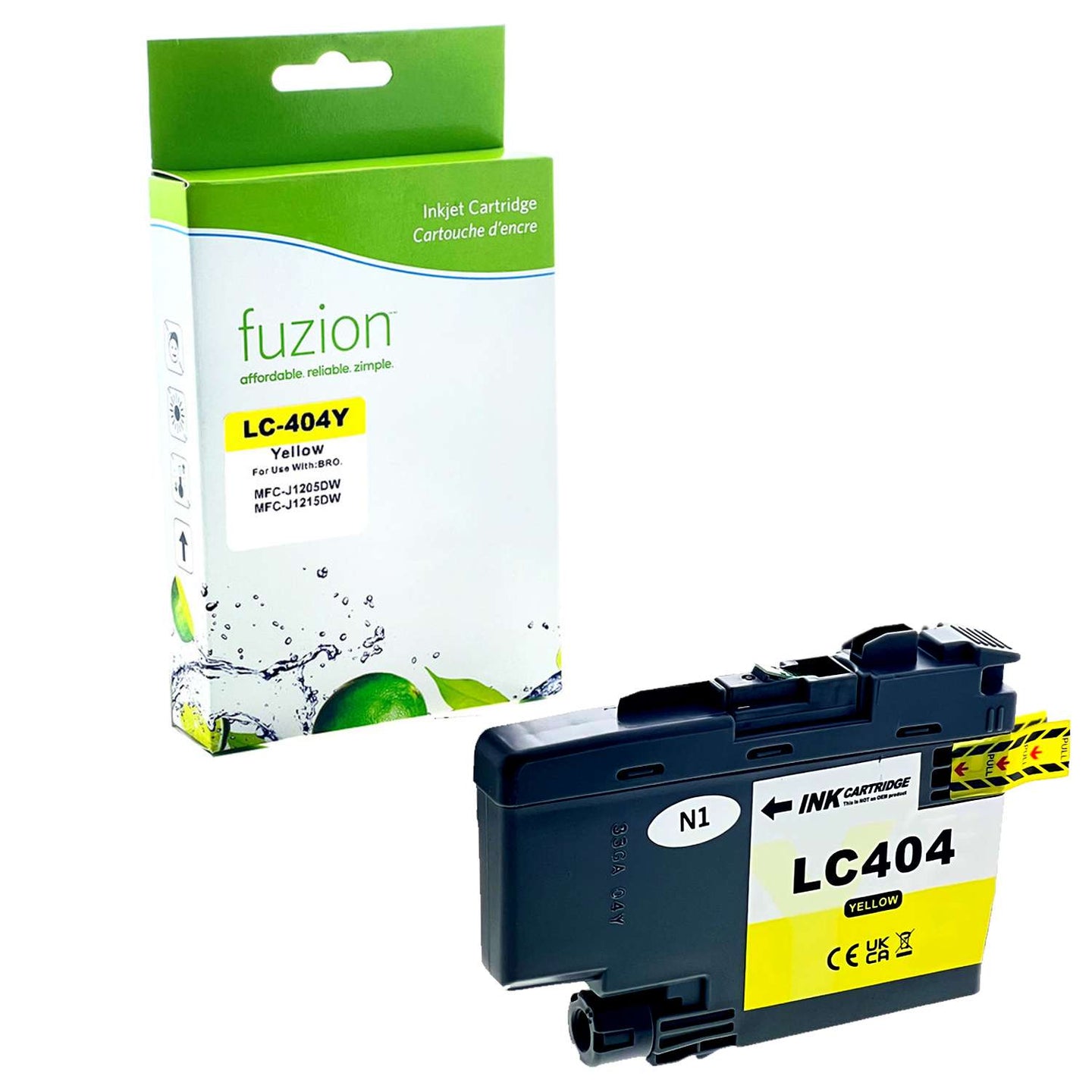 Brother LC404YS Compatible Ink Cartridge