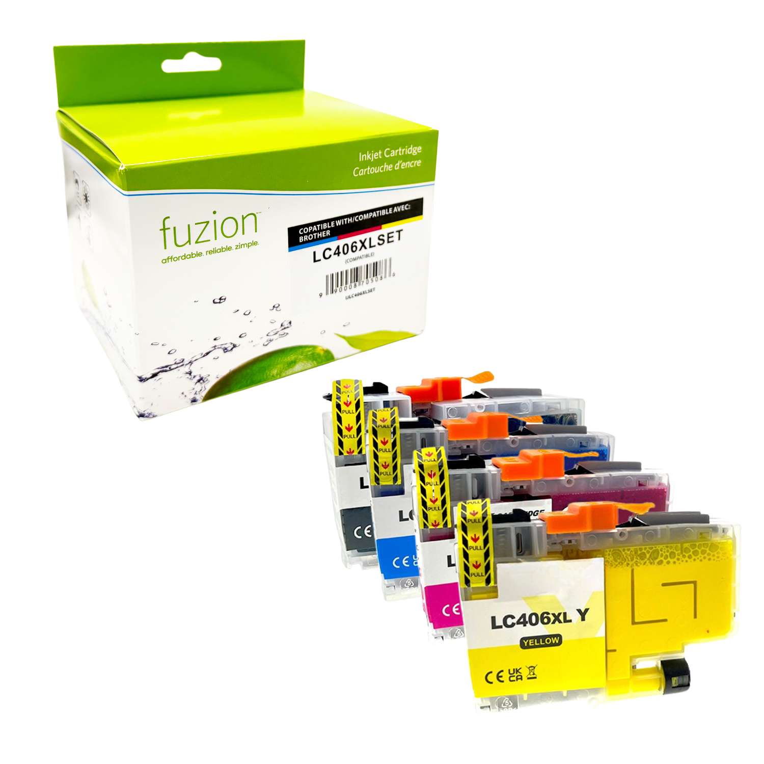 Brother LC406XL Compatible Ink CartridgeSet 