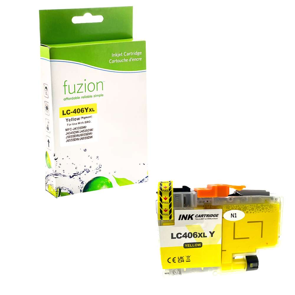 Brother LC406XLYS Compatible Ink Cartridge