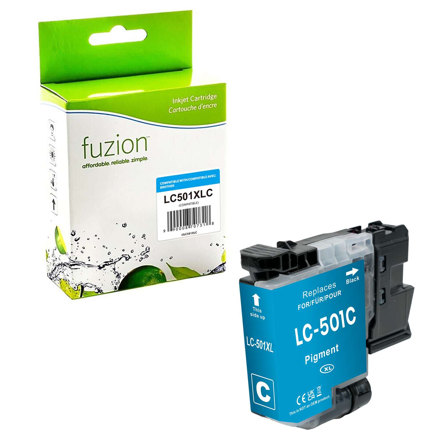 Brother LC501XLCS Compatible Ink Cartridge