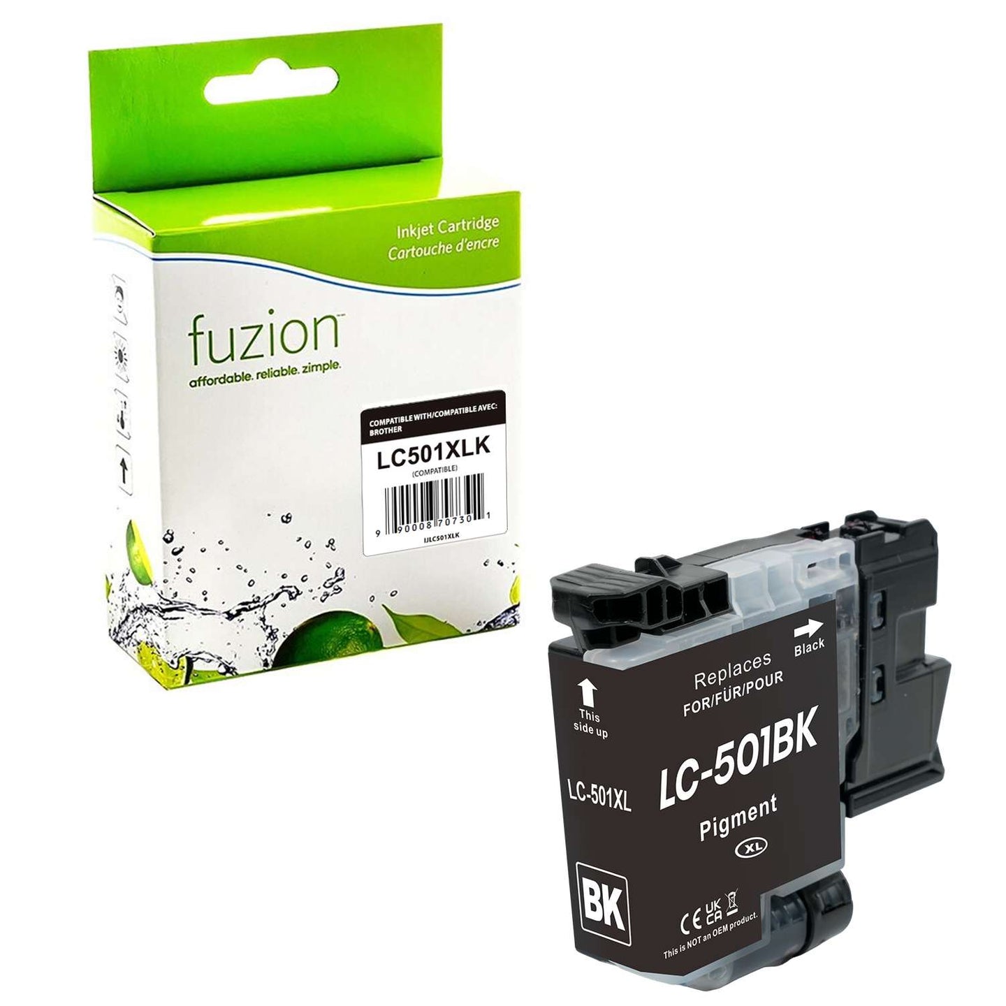 Brother LC501XLKS Compatible Ink Cartridge