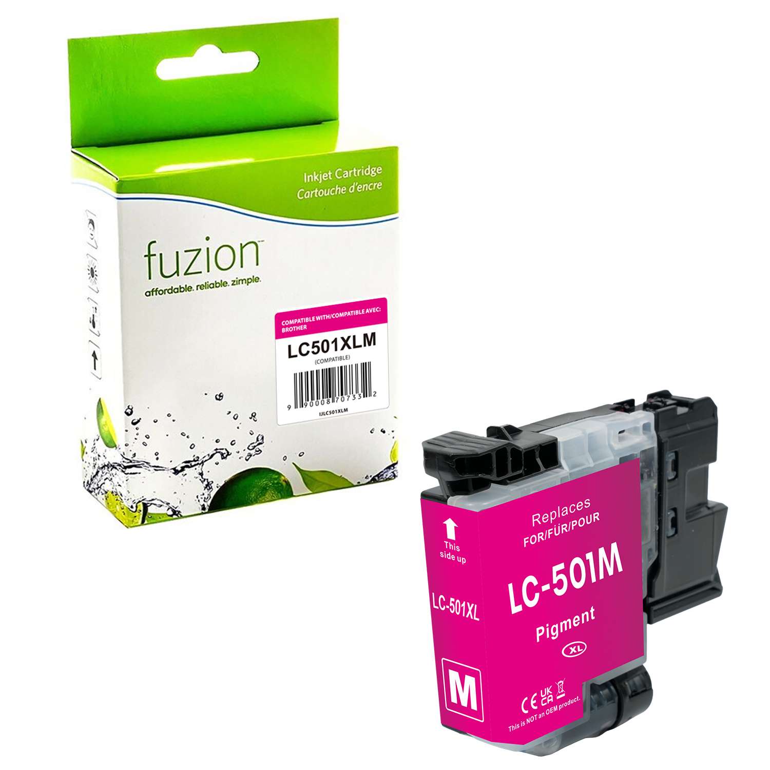 Brother LC501XLMS Compatible Ink Cartridge