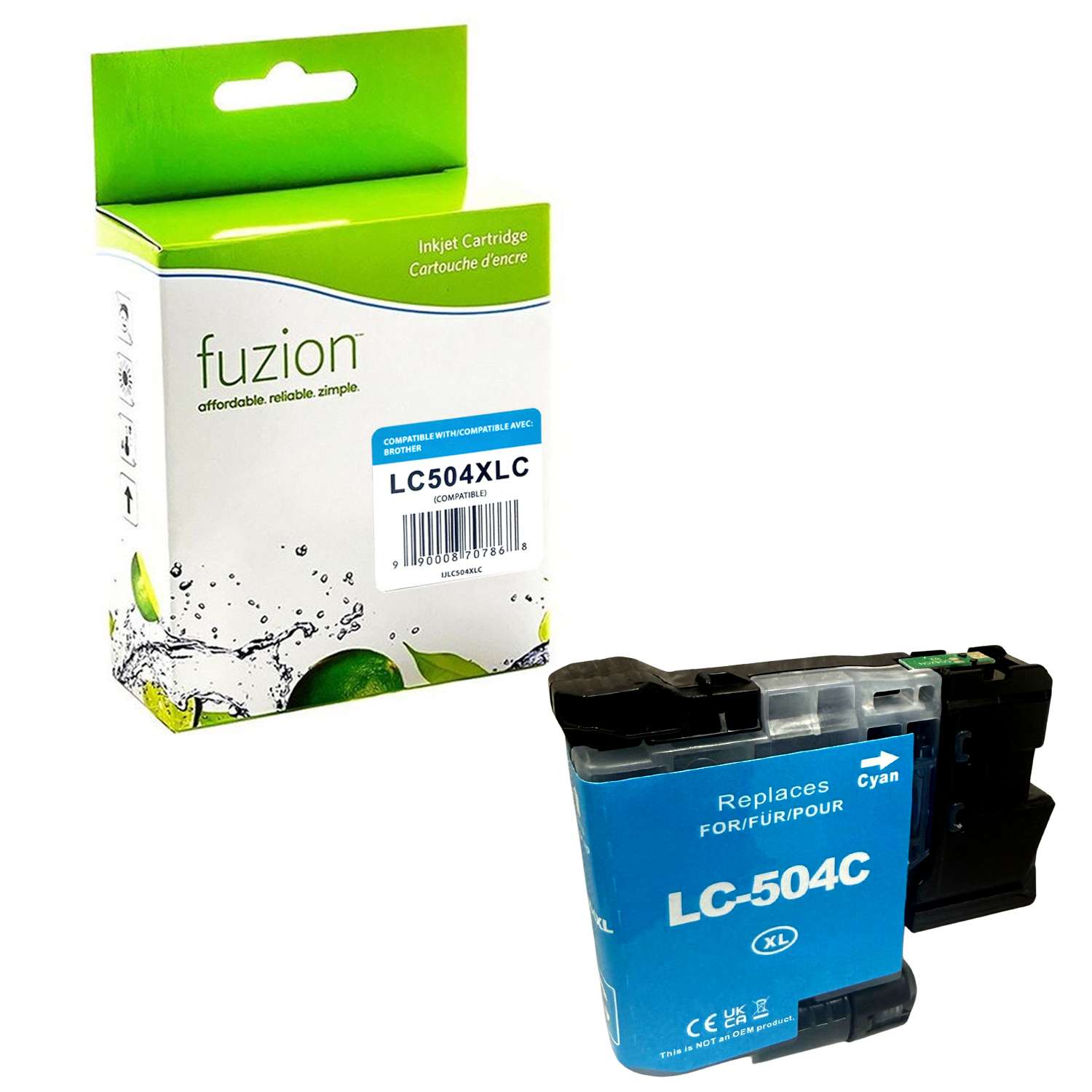 Brother LC504XLCS Compatible Ink Cartridge