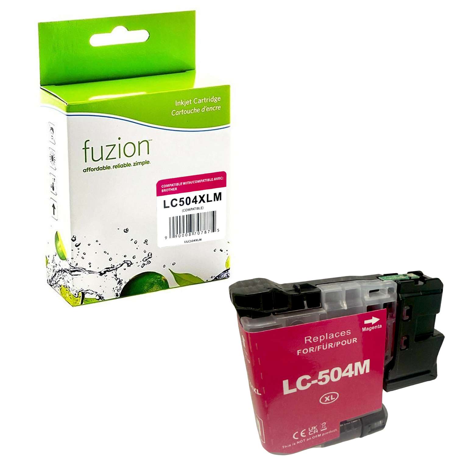Brother LC504XLMS Compatible Ink Cartridge