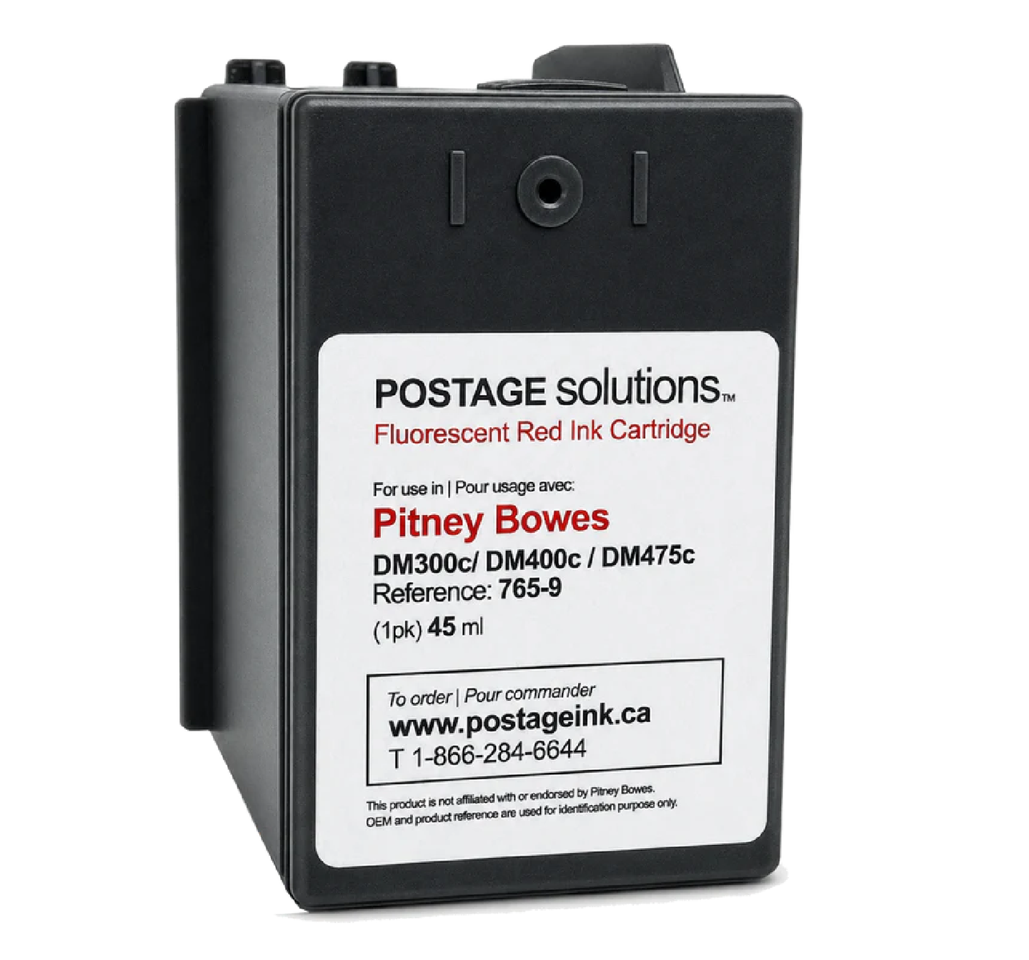 765-9 Compatible Ink Cartridge for Pitney Bowes DM300c, DM400c, DM475 & SendPro C Auto
