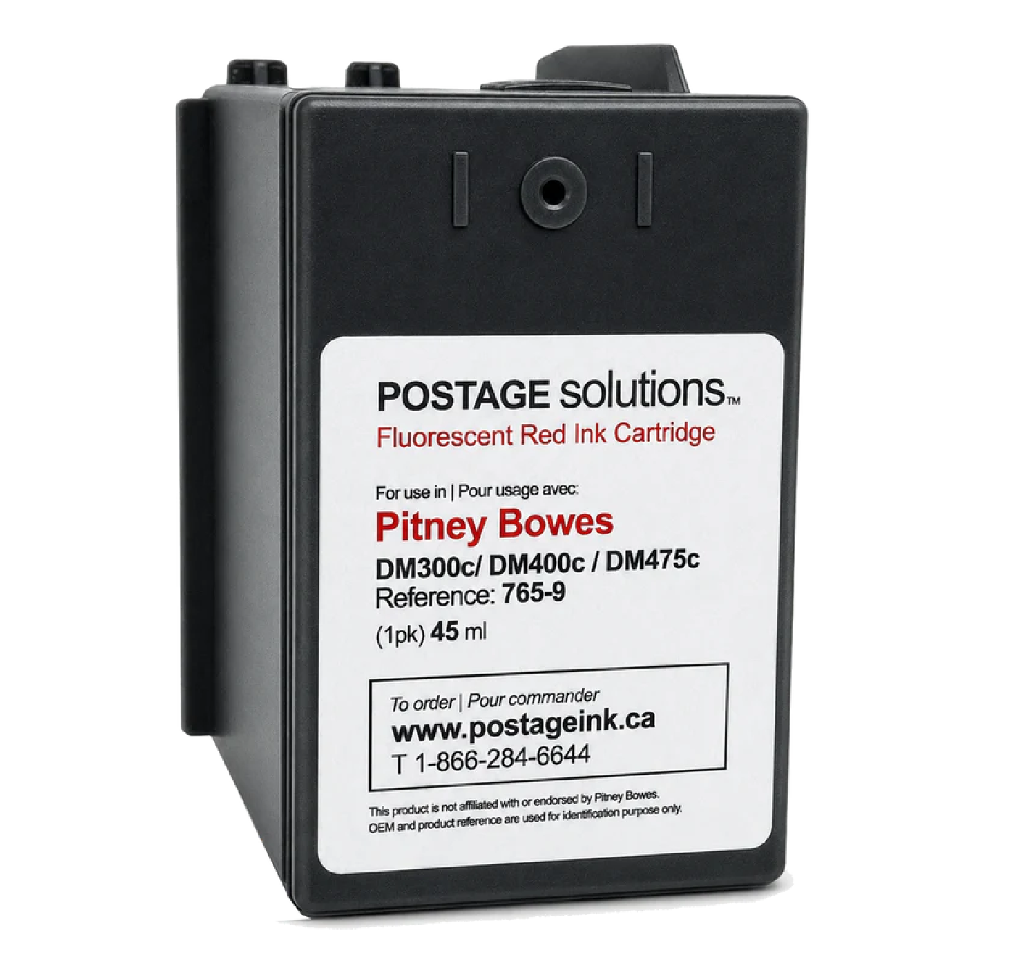 765-9 Compatible Ink Cartridge for Pitney Bowes DM300c, DM400c, DM475 & SendPro C Auto