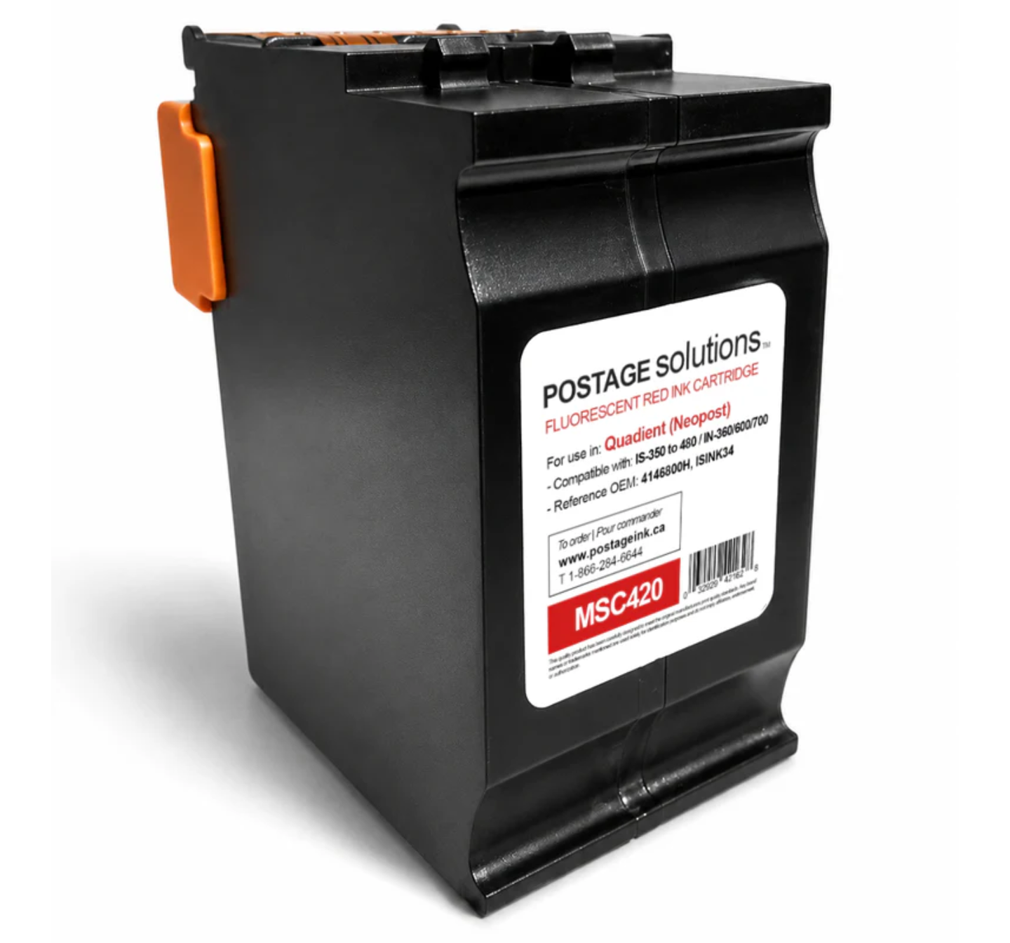 4146800H Compatible Ink Cartridge for Quadient IS-300, IS-350, IS-420, IS-440 & IS-480 (Canada)